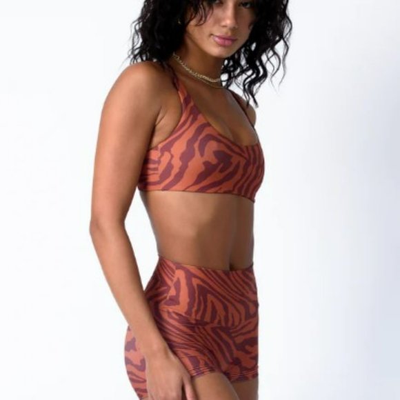 SKATIE Kiki Booty Short Beachwood XL New - Picture 3 of 3